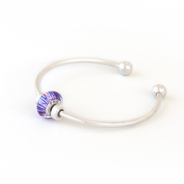 PMC 2014 bead on bangle bracelet