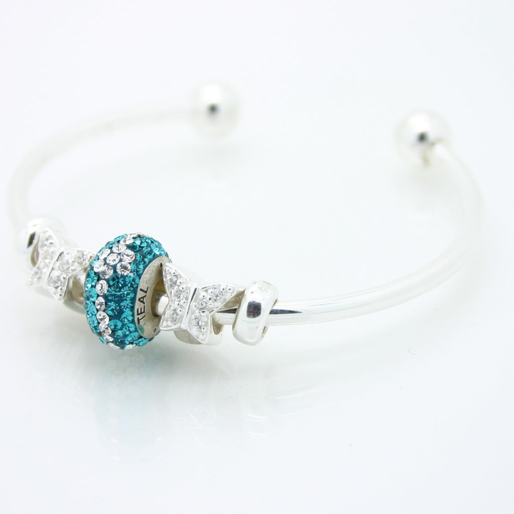 Teal Warrior Bead & Butterfly Bundle