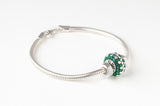 Sterling silver snake chain bracelet