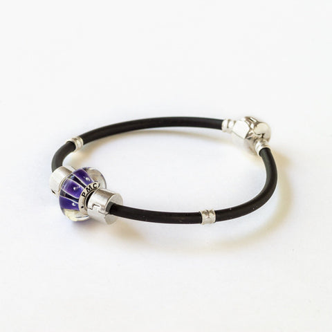 The PMC 2015 bead on our sporty bracelet