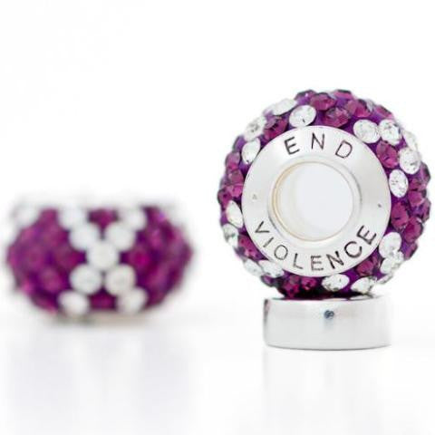 End Violence bead