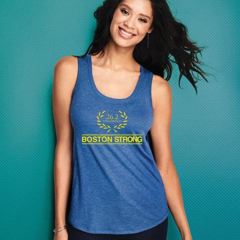 Women's Boston Strong Racerback Tank 26.2